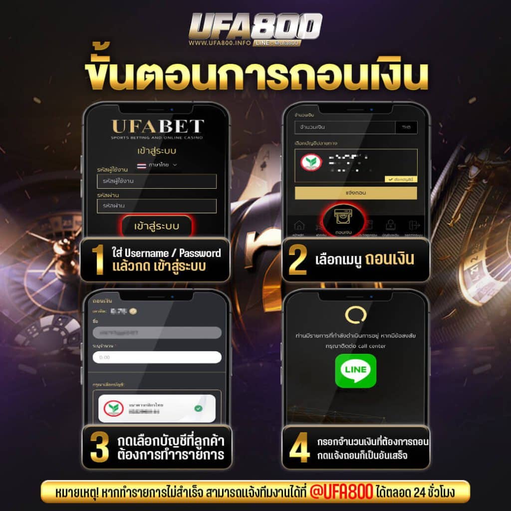 ufa800ขั้นตอนการถอนเงิน